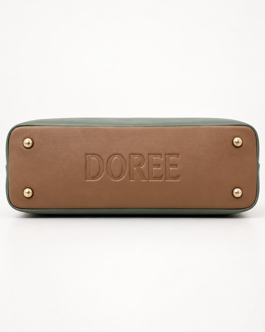 DOREE Sage & Tan Work Tote