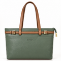 DOREE Sage & Tan Work Tote