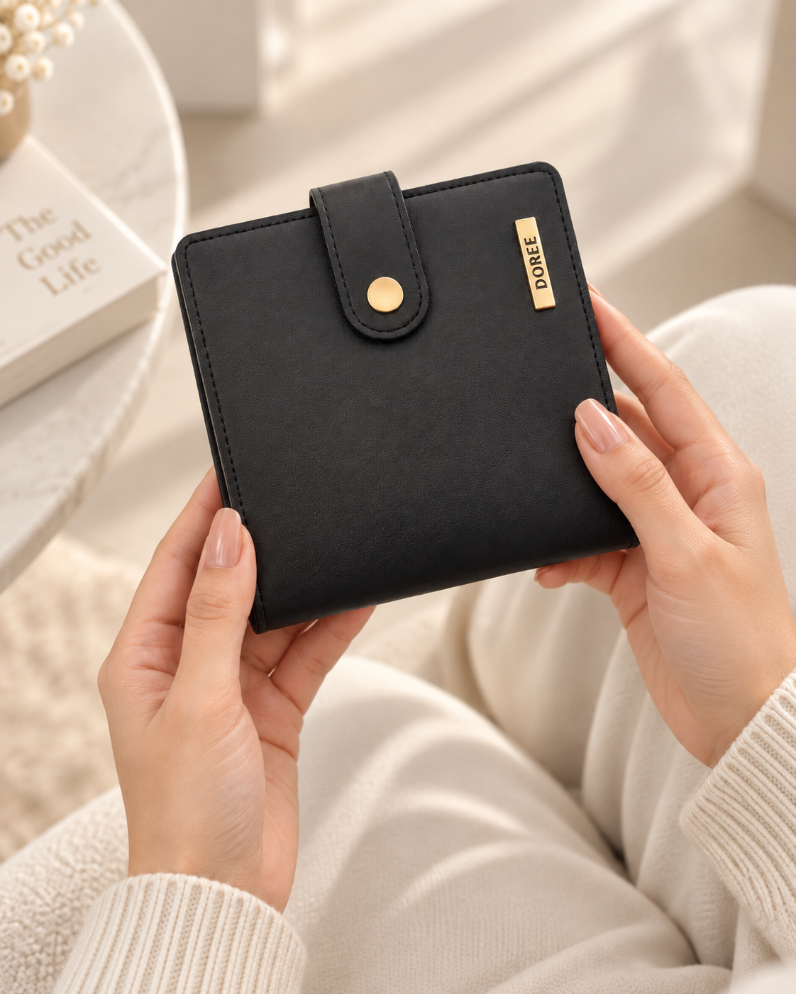 DOREE Premium Passport Organizer & Travel Wallet for Women